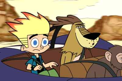 - What was that?
- Who cares? Look! - Johnny Test