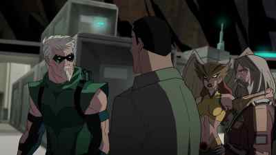 What was that you were saying
about this place being hospitable? - Green Lantern: Beware My Power
