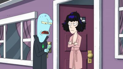 - What the fuck are you doing here? - Hello, Ms. Frankie. - Solar Opposites