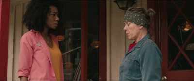 What the fuck do you think
you're doing, Welby, - Three Billboards Outside Ebbing, Missouri