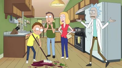 What the fuck is going on Where's the wine - Rick and Morty