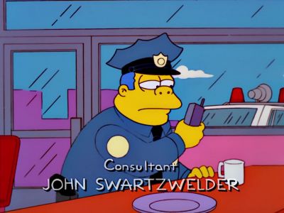 What the heck is
going on out there? - The Simpsons