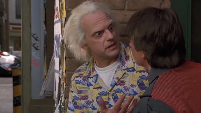 What the hell are they doing Doc - Back to the Future Part II