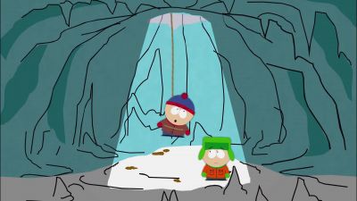 What the hell are you doing fat boy - South Park