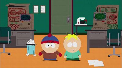 What the hell are you doing here - South Park