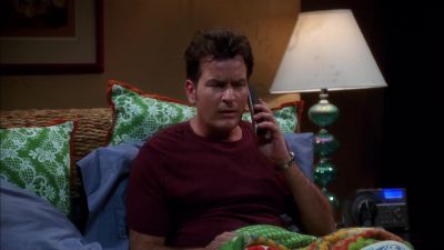 What the hell are you doing in jail - Two and a Half Men
