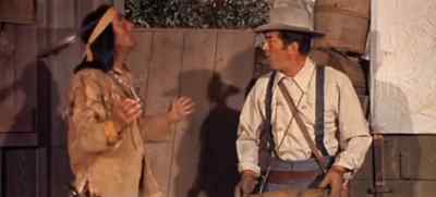 What the hell are you doing? - Texas Across the River