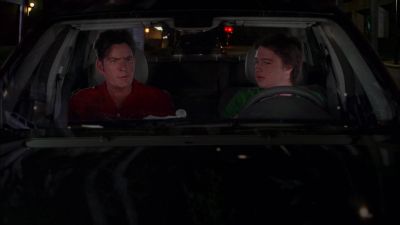 What the hell are you doing - Two and a Half Men