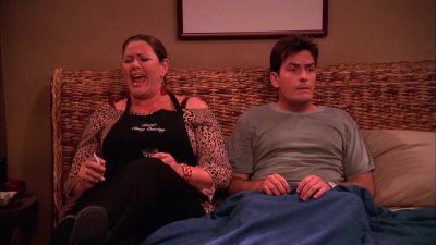 What the hell are you doing - Two and a Half Men