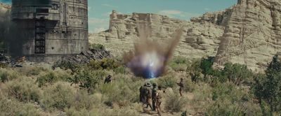 What the hell are you doing?
We have to get out of here! - Cowboys &amp; Aliens