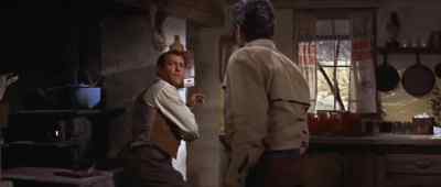 _ What the hell did you hit me for?
_ You stood there and let him hit me. - The Sons of Katie Elder