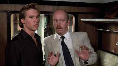 What the hell did you say to him? - Top Secret!