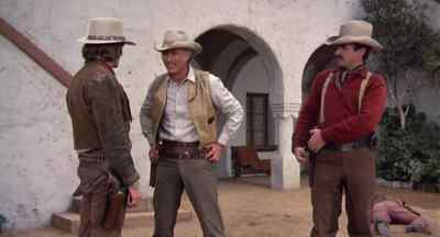 - What the hell you doin' Chris?
- You old bastards. - The Magnificent Seven Ride!