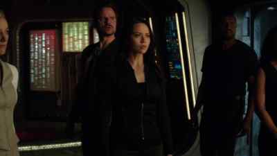 What the hell happened?
How'd he get on board? - Dark Matter
