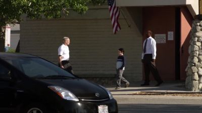 What the hell is he
doing with his kid? - Sons of Anarchy