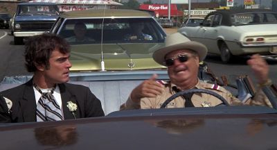 What the hell is this a drive in movie - Smokey and the Bandit
