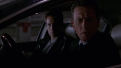 What the hell
is he doing here? - The X-Files