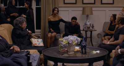 What the hell you think we're doing?
We sitting here showing him some respect. - A Madea Family Funeral
