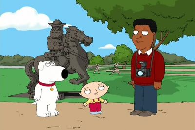 What the hell is your problem,
you dumb bimbo?! - Family Guy