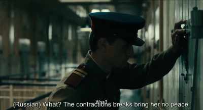 - What?
- The labour pauses do not bring her peace.
.
.
. - Never Look Away