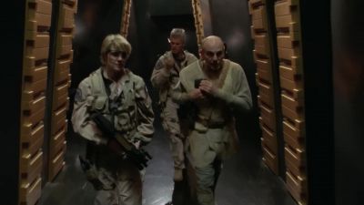 What if the other ship
comes back while we're there? - Stargate SG-1