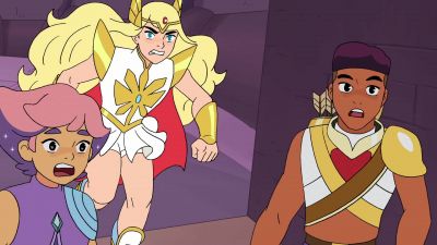 -What the...?
-[roaring] - She-Ra and the Princesses of Power