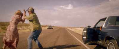 - What the, you're
the one that made me- - Frank and Penelope