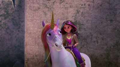 What? There's no arguing with her
when she's like this. - Unicorn Academy