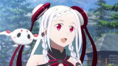 What is this? It's so cool! Read it to me, Eiji! - Sword Art Online: The Movie – Ordinal Scale
