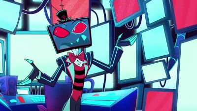 What is this? Wrist ruffles?
Is it 1750? - Hazbin Hotel