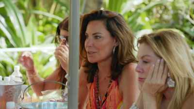 - What your thoughts are
on the good, the bad, - The Real Housewives Ultimate Girls Trip