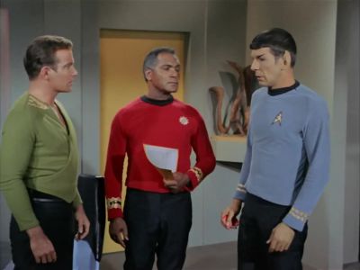 What took you so long,
Mr. Spock? - Star Trek