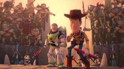 What Trier the Battledress are not playing - Toy Story That Time Forgot