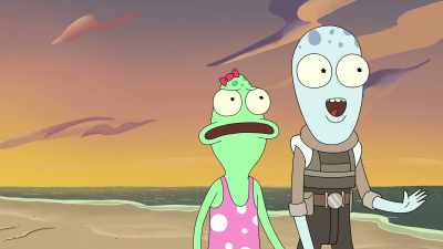 What? Um, okay, uh,
wait, ooh, uh, oh boy... - Solar Opposites