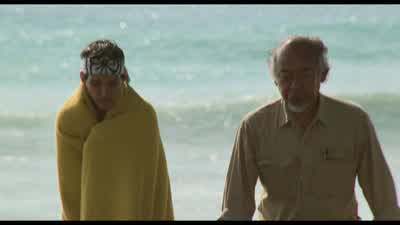 What was that you were doing on those stumps over there? - The Karate Kid
