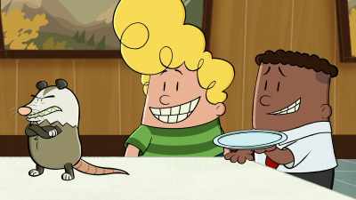 What? Well, be quick about it,
opposable thumbs. - The Epic Tales of Captain Underpants