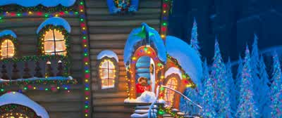 What? Wha-What's going on? Hey. Who taught Mabel how to use the doorbell? Man, that's awesome. You s - The Grinch