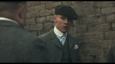 What? What are you all staring at me for? -What? -Good. Let's go. JOHN: What? - Peaky Blinders