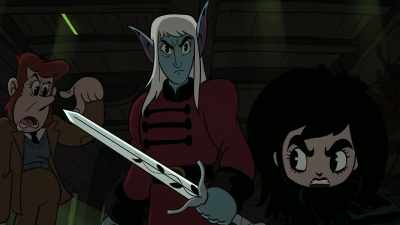 What?! What are you mixed up in?
What is he? - Unicorn: Warriors Eternal