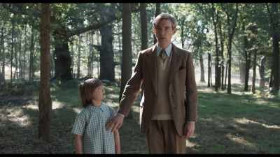 What? What can you hear?
Is it a tiger? - Goodbye Christopher Robin
