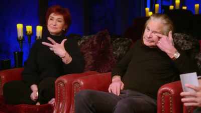 What... What do you think could be
making that noise in someone's house - The Osbournes Want to Believe