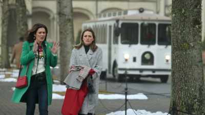 What, what does any
of this have to do - A Biltmore Christmas