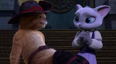 What? What is it? - The Adventures of Puss in Boots