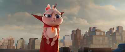 - What? What is it?
- [TENSE MUSIC STOPS] - DC League of Super Pets