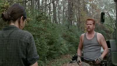 What? - What? - Never seen that before. - The Walking Dead