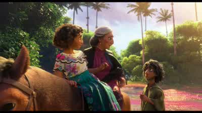 What... What's happening? Where are we going? - Home. - Encanto