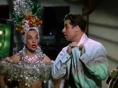 - What woman at what front table?
Besides, I never saw her before. - That Night in Rio