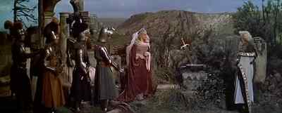 What words are those
carved upon the stone? - Knights of the Round Table