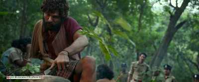 What work does Shepherds have with the axe? - Pushpa: The Rise