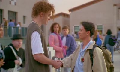 WHAT WOULD HE BE FIGHTING FOR HUH - Encino Man